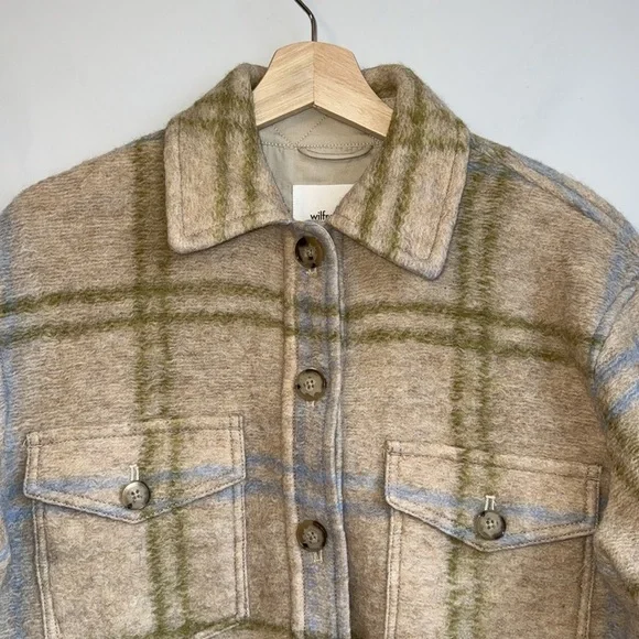 Aritzia Wilfred Free Autumn Shirt Jacket SZ S - Picture 2 of 8